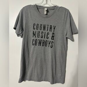 Country Music & Cowboys Women’s Graphic Tee
